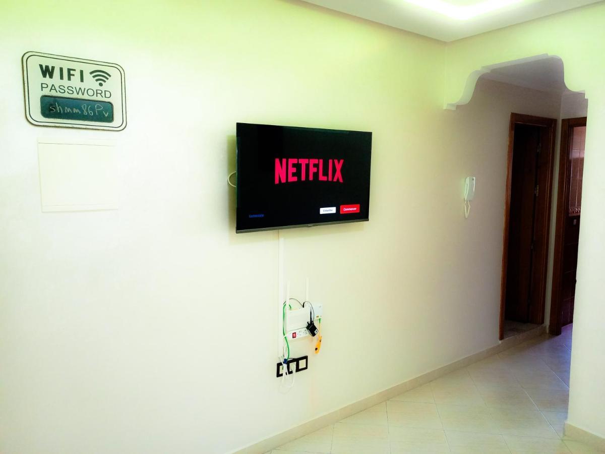 Fantastique Appartement Nouveau Meuble Avec Wifi & Netflix A Proximite Du Marjane Tangier Exterior photo